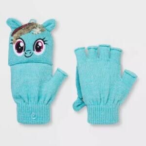 Girls' Blue My Little Pony Fingerless Mitten One Size